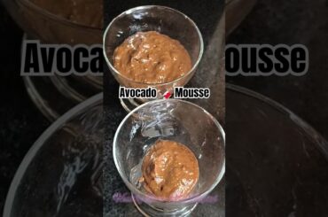 Brain Booster Avocado Chocolate Mousse #healthyeating #healthylifestyle #healthyrecipes #dessert