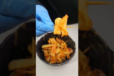 Potato chips roll || chips || asmr #asmr #cooking #snacks #shorts