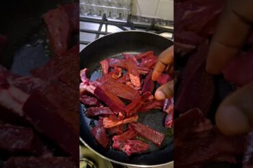 (Easy)High-Protein Heart Healthy Dinner Ideas -Beef Heart #shorts