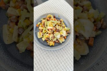 Creamy Chickpeas Salad #healthy #shorts #salad #blackchickpeasrecipe