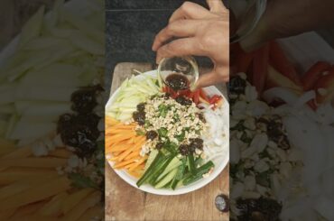 My Favourite Mango Salad with Yummy Dressing #rjhealthyworld #shots #salads #healthy#weightlossdiet