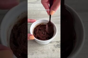 Easy 5-minute Microwave Mug Brownie Recipe!