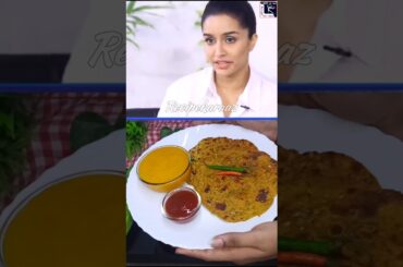 Shraddha Kapoor's Favourite Healthy Weight Loss Kakdi / Cucumber Bhakari Recipe #shorts