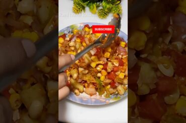 Sweet Corn Mango mix Chat New recipe #new #recipe #healthy #food #chat #breakfast #snacks