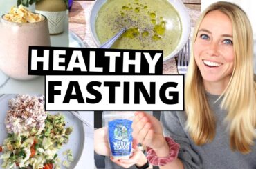 FULL DAY OF MEALS | Healthy Intermittent Fasting With Autumn Bates!
