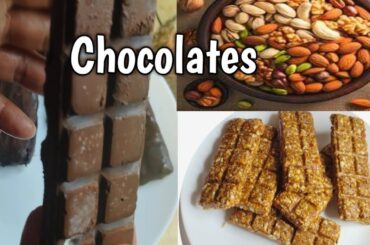 Nuts chocolate bar recipe. Chocolate bar.No added sugar.Healthy chocolate bar.Darkchocolate bar,nots