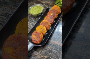 Easy and quick Sweet potato Tikki | Evening snack Recipe #shorts