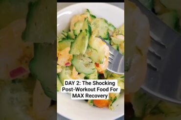 DAY 2: Best Post-Workout Food For Recovery (AFTER THE GYM)