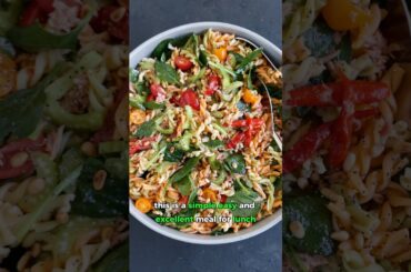 15 minute Tuna Pasta Salad that is quick to make, delicious and healthy lunch option.