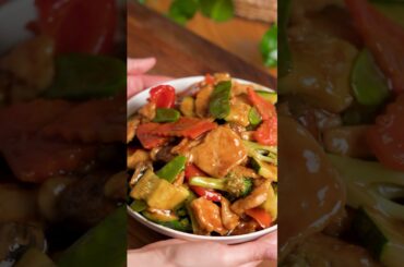 CHICKEN & VEGETABLE STIR FRY Better Than CHINESE TAKE OUT!