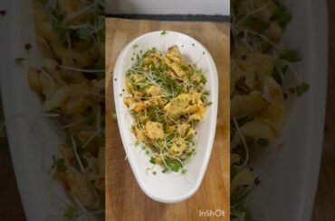 Healthy Salad / Microgreens egg salad/#food /#healthy /#trending