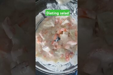 dieting salad# healthy salad#youtubeshorts #lifeisbutadream #foodandmore