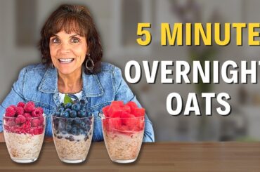 5-Minute Breakfast That Helped Me Lose 20 lbs | Best Breakfast for Weight Loss | Overnight Oats