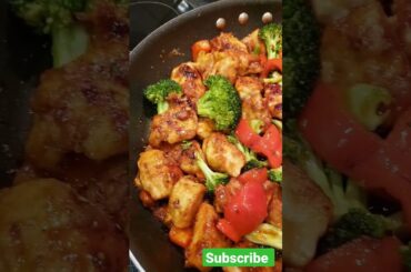 Healthy Chicken and Broccoli Dinner recipe. #chicken #broccoli #dinner