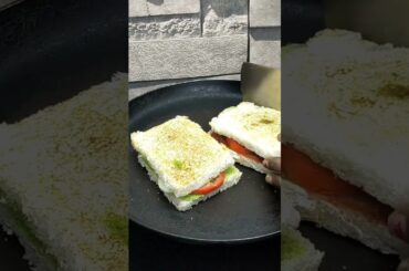 Healthy Sandwich Recipes Veg #shorts #viral #vegan
