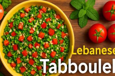 How to Make Authentic Lebanese Tabbouleh | Fresh & Healthy Salad Recipe!