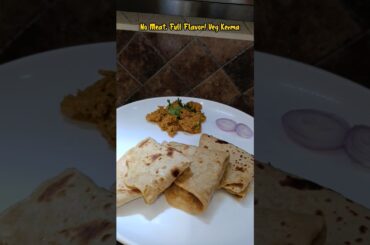 Veg Soya Keema Recipe | High-Protein Veg Keema for Chapathi | Healthy Dinner Idea