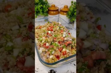 healthy quinoa salad recipe||weightloss recipe #shorts #youtubeshorts #weightloss