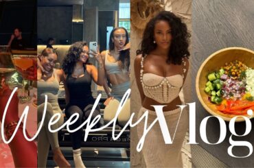 weekly vlog! birthday celebrations + new healthy recipes + beach clubs & more! allyiahsface vlog