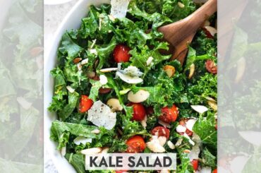 Kale Salad with Lemon Vinaigrette #Shorts