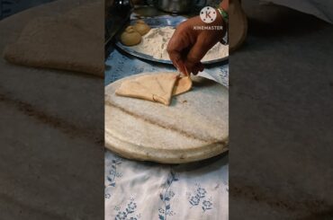 three corner pratha#shortvideos#viralshort#trending#easy recipe#short#yt#viralvideo#how to make