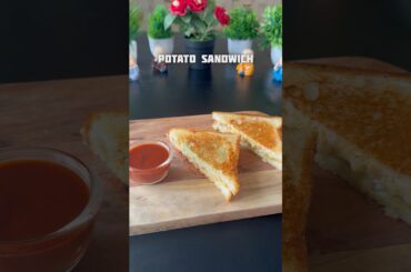 Trending Recipe of Potato Sandwich #shorts #recipe #food #sandwich