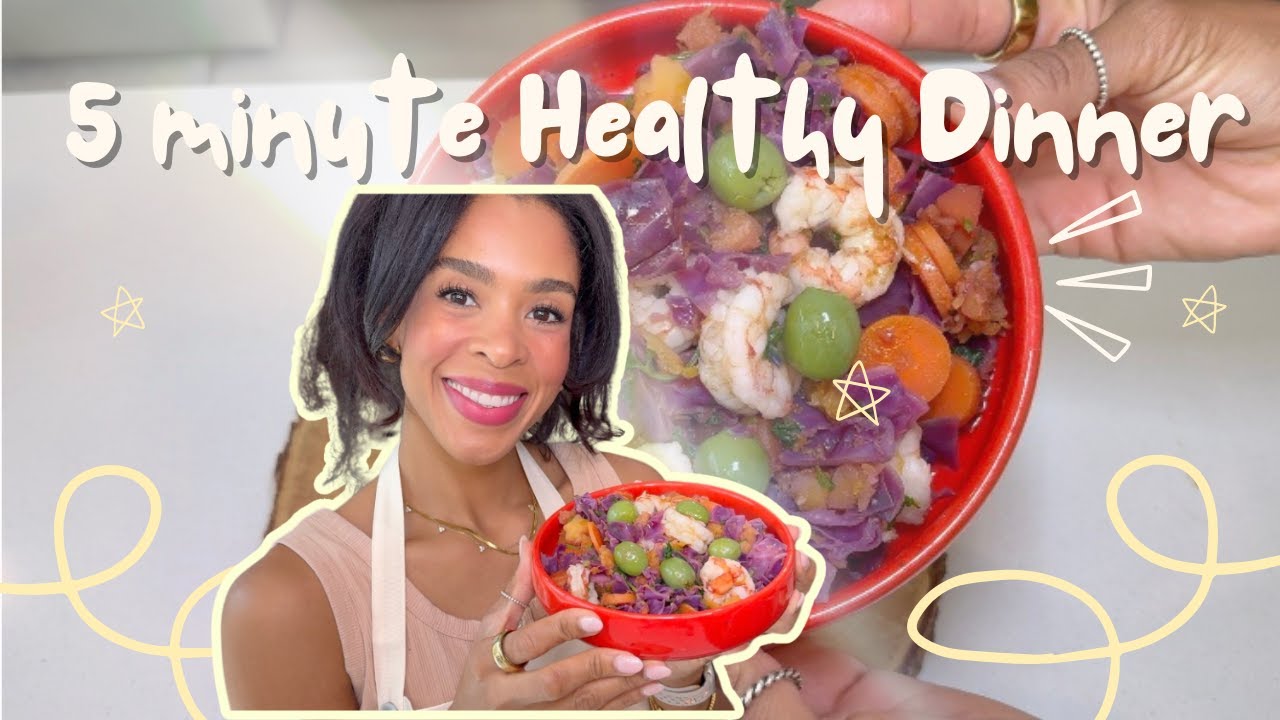 5 MINUTE HEALTHY DINNER RECIPE | PROTEIN, FIBER, QUICK! #healthyrecipes #fiber #protein #quickmeals 5 MINUTE HEALTHY DINNER RECIPE | PROTEIN, FIBER, QUICK! #healthyrecipes #fiber #protein #quickmeals
