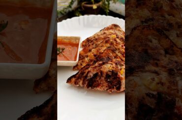 No Bread Sandwich Recipe|  Healthy & Delicious Lunchbox | Sooji Sandwich #Shorts #youtubeshorts #yt