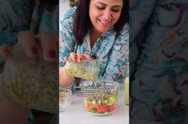 High Protein Black Chickpeas salad for my Lunch box  Delicious Weight Loss Salad #recipe #Salad