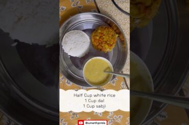 Weight loss recipe - healthy lunch plate #trending #trendingshorts #weightloss #fit#weightlossdiet