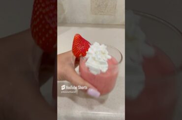 Strawberry Lemon Sorbet| 3 Ingredients Sorbet #wieiadhealthy #smoothierecipe #healthyrecipes