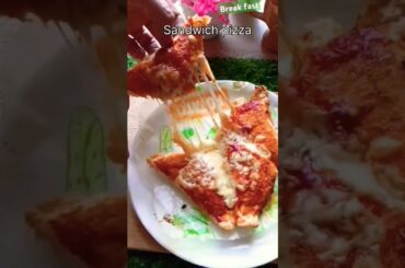 Pizza Sandwich #shorts #youtubeshorts #breakfast #pizza