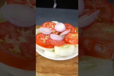 Protein salad Asmr video #shorts #youtubeshorts #asmr #salad