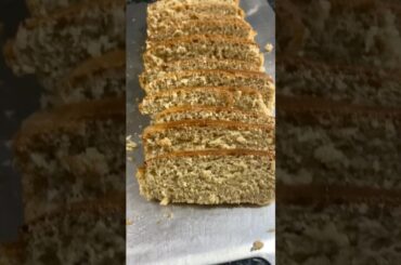 Atta Bread #food #cooking #baking #breadrecipe #wheatflour #airfryer #weightloss #health #recipe