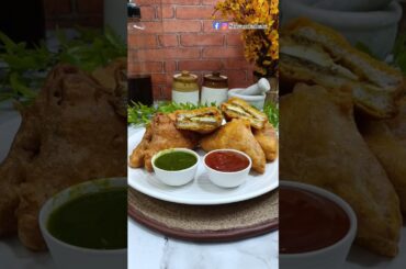 "Simple Par Sabse Demanded Recipe -  Bread Pakora"