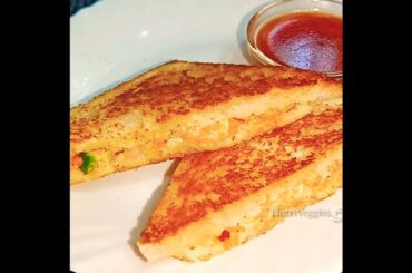 Veg sandwich | cafe style garlic sandwich recipe #nutriveggies #sandwich #nasta #recipe