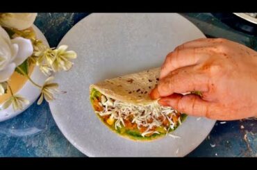 Simple tasty and healthy evening snack recipe | perfect evening snack recipe with leftover roti