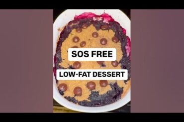 Low-Calorie Vegan Dessert for Weight Loss | No Oil, No Sugar, No Salt (SOS-Friendly Recipe)