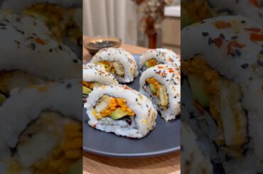 Healthy Tofu Tempura Sushi | Healthy Recipe | High Protein