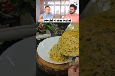 Rakul Preet’s Favourite Healthy Methi Matar Malai Recipe #shorts