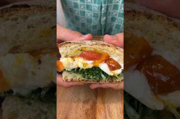 Authentic Italian Caprese Sandwich