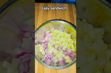 easy dilicious sandwich #shorts#Healthy