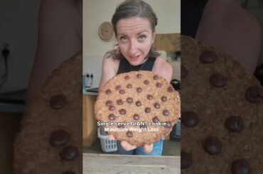 GIANT Breakfast Cookie / Healthy Vegan Weight Loss