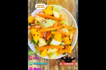 Weight loss healthy salad/simple salad recipe/mango & apple salad recipe/salad recipe