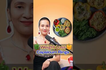 How to Make Weight Loss Capsicum Rings at Home | Lose Weight Fast | Indian Weight Loss Diet by Richa