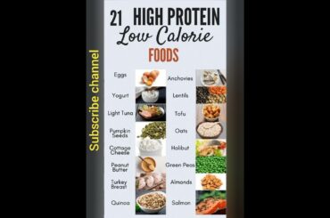 High protein low calorie foods|High protein rich foods