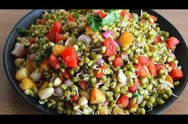 10 Min Protein-Rich Salad Recipe | Healthy Veg Salad for Gym Diet | Usha Food Lab#salad #cooking