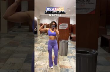 High protein Vegan Meals for muscle & Strength  #highproteinvegan #fitover40 #veganrecipes #shorts