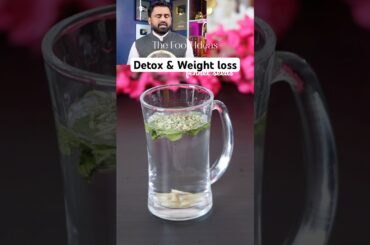 Best Weight Loss & Body Detox Drink #shorts #food #weightloss #healthy
