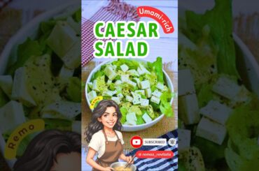 Caesar Salad Secrets Revealed Watch This 60 Second Recipe #saladrecipe #salads #healthysalads #diet